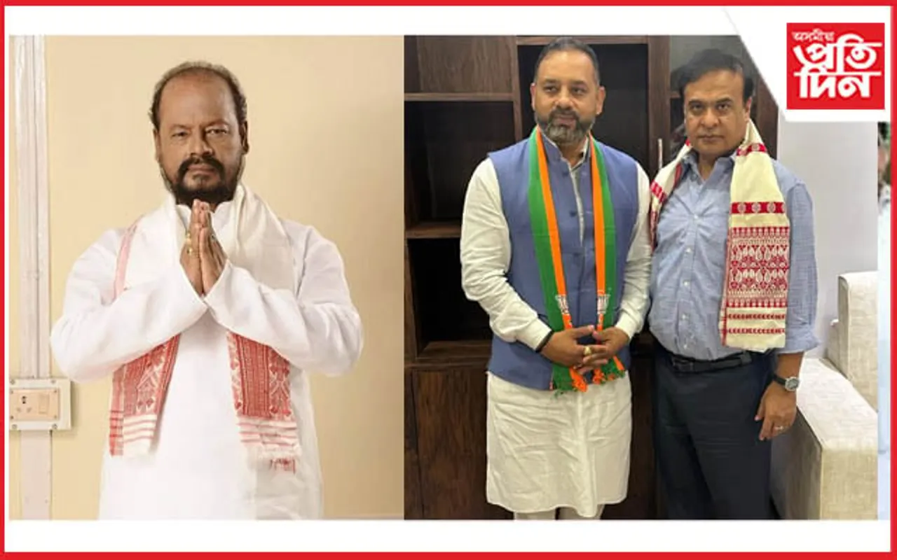 পুত্ৰ বিজেপিত, পিতৃ কংগ্ৰেছত কিদৰে সম্ভৱ? দলীয় কৰ্মীৰ হেঁচাত পদত্যাগ  কৰিবলৈ বাধ্য হ'ল অকন বৰা...